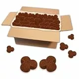 Lebkuchenwelt Kakao Kleeblatt-Kekse im Karton 2kg - Konditor-Qualität mit echter Butter gebacken! Butterkekse Butter Plätzchen Cookies Shortbread Gebäck Teegebäck Weihnachtsplätzchen Kekse
