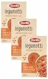 Barilla Risoni aus Hülsenfrüchten - Rote Linsen und Kichererbsen, 3er Pack (1 x 300g)