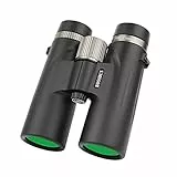 Fernglas,12x42 Hd Feldstecher Ferngläser,wasserdichtes Hochleistungsfernglas Mit Nachtsicht Bei Schlechten Lichtverhältnissen Für Vogelbeobachtung, Wandern, Jagd, Sightseeing. (Schwarz)