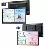 Krunia Tragbares Wireless CarPlay Display Set 8 Zoll & 9 Zoll – Apple CarPlay & Android Auto, Magnetische Halterung, OTA-Updates, Rückfahrkamera, Bluetooth, GPS Navigation