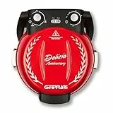 G3 Ferrari G1017702 Pizza Delizia Anniversary, Pizzaofen, 1200 W, 400 °C, Limitierte Edition Jubiläum, duftende Pizza in 3-5 Minuten, Inklusive Rezeptheft
