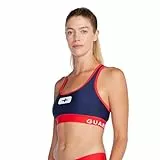 Speedo Damen Guard Swimsuit Sport Bra Top Endurance Bikini, Team Marineblau, Small