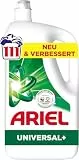 Ariel Flüssigwaschmittel, 111 Wäschen, Universal+ Waschmittel, Fleck-Weg-Power beim 1. Waschen, selbst in kaltem Wasser