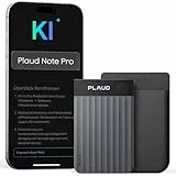Plaud Note Pro KI Digitales Diktiergerät Aufnahmegerät mit KI Schreibfunktion und Zusammenfassen Voice Recorder Multimodale Eingabe bis zu 50 Stunden Aufnahme Audiorekorder für Meetings Vorlesungen