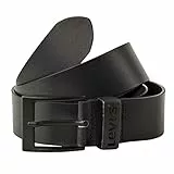 Levi's Unisex Ashland Metal Gürtel,Regular Black,95
