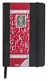 Paperfoxx 120147 Adressbuch, A6 liniert Grammatur 80 g/m²
