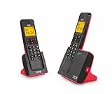 SPC Blade Duo Telefon mit Telefonbuch, Anrufbeantworter, Freisprecheinrichtung und Lampenschirm