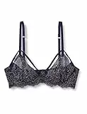 Sylvie Flirty Lingerie Damen BH Amrei Blau/ Grau, 70A