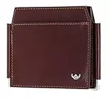 Golden Head Geldklammer Colorado RFID Protect Money Clip Billfold Wallet Tabacco Dunkelbraun