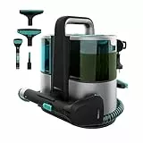 Cecotec Polster- und Teppichreiniger mit Kabel Conga 4000 Carpet-Spot Clean XL Advance. 600 W, 14 Kpa, 3-in-1: Sprühen, Reinigen und Saugen, 2 Wasserbehälter, Fensteraufsatz