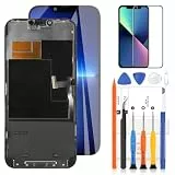 LADYSON Display für 6,7 Zoll iPhone 13 Pro Max LCD-Bildschirm für iPhone 13 Pro Max A2643 A2484 A2641 A2644 A2645 LCD Display 3D Touch Screen Digitizer Assembly mit Werkzeug (Schwarz, Version TFT