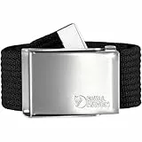Fjällräven Canvas Belt, One size, black