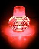 Lufterfrischer Original Poppy, LED-Beleuchtung 5 Volt USB-Stecker, 5 LEDs 7 Farben Farbwechsel, Duft Inhalt 150 ml, für LKW, PKW (Cattleya)