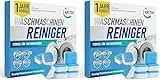 Aktiv 24x Waschmaschinenreiniger Tabs extra stark gegen Geruch & Kalk - Waschmaschinen Reiniger mit Formel für Tiefenreinigung - Waschmaschine Hygiene Reinigung 1 Jahres Vorrat (Packung mit 2)