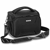 Pedea Kameratasche Guard für Spiegelreflexkamera DSLR SLR Fototasche für DLSM Systemkamera mit Zubehör und Objektiven inkl. Regenschutzhülle, Gr. XL schwarz