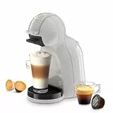 NESCAFÉ Dolce Gusto Mini Me 2 von Krups Kaffeekapselmaschine, Temperatur und Menge einstellbar, über 45 heiße und kalte Lieblingsgetränke, kompakt, stilvoll, Artic Grey, KP143GF0