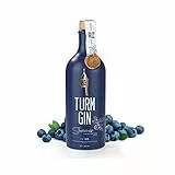 TURM GIN Limited Summer Edition 2021 | Premium Bio-Gin aus Deutschland 47% | Ehrlich-nordischer Geschmack | Mit fruchtiger Blaubeer-Note, Holsteiner Cox und 15 erlesenen Botanicals [0,7 Liter]