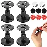 Aoyfuwell 4 Sets 27-45 mm Möbelfüße Verstellbare Möbelfüße Höhenverstellbare Füße Sofa Füsse für Tische Küchenschrank Füße Schränke Bettfuß Möbelfuß, mit Doppelseitiges, Anti-Rutsch-Pads