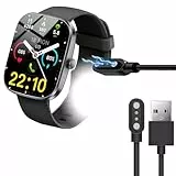 Blueshaweu Ladekabel Kompatibel mit Kuizil T70 / WeurGhy T70 1,91'' Smartwatch, Kabel Ladegerät Ladestaion für T70 1,91'' Smartwatch (schwarz)