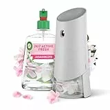 Air Wick Active Fresh – Starter Set – Aeorosolfreier, automatischer Lufterfrischer – Raumduft Jasminblüte – 228 ml Nachfüller + Gerät