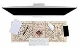 Paladone Official Harry Potter Marauders Map Desk Mat, Non-Slip