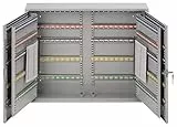 Burg-Wächter Sterling KC400HL Schwerlast-Schlüsselschränke mit Doppeltür, Grau