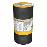 SIKA – Dichtungsband MultiSeal Grau-Grün – für den Außenbereich – selbstklebend und wasserdicht – überstreichbar – 10 m x 300 mm