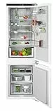 AEG Einbau-Kühl-Gefrier-Kombination 178cm, Serie 8000 360°Cooling: optimale Luftfeuchtigkeit & Zirkulation, Getrennter Kühl- (182L) & Gefrierraum (62L), NoFrost Abtauautomatik, Festtür, TSC8M18WCC