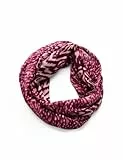 STREET ONE Damen A572718 Color Print Loop, Mulberry red, A