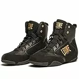 Leone 1947, Leone1947 Premium Boxing Shoes - Unisex Black - CL110 Schwarz,42.5 EU