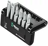Wera Bit-Sortiment, Bit-Check 6 Universal 1, 6-teilig, 05056474001