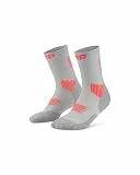 CEP RUN 5.0 MID CUT LAUFSOCKEN HERREN – Atmungsaktive Kompressionssocken Herren für Training & Lauf – Leistungsstarke leichte Sportsocken – Grau