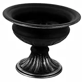 Cabilock Schwarze Silber Iron Vase Moderne Schmale Metall Blumenvase für Tischdekoration Kunstvoll Verarbeitet Stilvolles Wohnaccessoire mit Einzigartigem Design