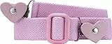 Playshoes Elastik-Gürtel Herz-clip Uni Unisex Kinder, Rosa Herz ,116-140
