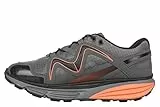 MBT Herren Sneaker Simba ATR M,lose Einlage,Level 2 - Wippeffekt: Mittel,Halbschuhe,Freizeitschuhe,Schnuerschuhe,Grau (Charcoal/ORANGE),44 EU / 9 UK