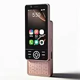 VBESTLIFE 4G Slide Phone, Android 8.1 Mobiltelefon mit 3,0-Zoll-Touchscreen, WLAN, Bluetooth, Dual-SIM-Kartensteckplatz, 2000-mAh-Akkus (Gold)