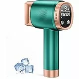 Blissky IPL Geräte Haarentfernung mit Kühlfunktion, Laser Haarentfernung mit 9 Energiestufen, 600 nm Rotlicht, LCD-Touchscreen, Haarentfernung Laser für Frauen Männer, Gesicht Bikinizone Körper