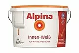 Alpina Wandfarbe Innen-Weiß 10 Liter matt