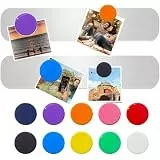 Magnettafeln Selbstklebend Magnetleisten 2 Stück Memotafel mit 10 Starke Magnete Magnettafel Klein mit Klebeband für Kühlschrank Büro Küche