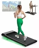 Raceable Walking Pad mit Steigung, Lacuffy Laufband für Zuhause mit APP-Steuerung, unter dem Schreibtisch Laufband mit AI-Training und Multi-Runner-Rennen, Max 136kg