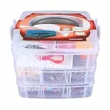 Vvikizy Schmuckherstellungsset mit 3352 Verschiedenen Perlen, Lebendiges Armbandherstellungszubehör für und Erwachsene, Ideal für Bastelprojekte