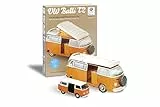 Franzis VW Bulli T2 Bundle - Bausatz, Buch + Druckguss-Modell