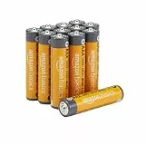 Amazon Basics AAA-Alkali-Hochleistungsbatterien, 1,5 V, 10 Jahre lagerfähig, 12 Stück
