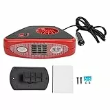 Scheibenentfroster, Yosoo 12V 150W Scheibenentfroster mit Beleuchtungsfunktion Tragbare Elektrische Autoheizung