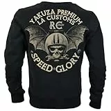 Yakuza Premium Herren Pullover 3621 schwarz Sweater