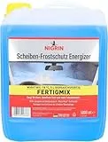 NIGRIN Scheiben Frostschutz Fertigmix ENERGIZER | 5 Liter | wirksam bis -18°C | Reinigungszusatz für Autoscheiben und Scheinwerfer | gegen Schnee, Salz, Öl, Ruß | schlierenfreie Sicht | Wach-Mach Duft