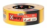 Schuller Eh'klar 45765 Xway Extra Strong 50m Panzertape gelb