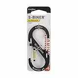 S-Biner SlideLock Aluminium Karabiner, Gr. 4, Anthrazit