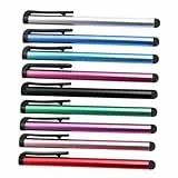 LOLIPPYY 30 Stück Teiliges Creative Stylus Pen Kapazitive Touchscreen Stifte für Handy Tablet Laptop Leicht Schlank Natürliches Langlebig Praktische Eingabestifte Gemischte Farben