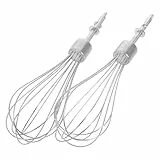 Cabilock 2 Stück Rührbesen Aufsätze für Mini Akkuschrauber Handmixer Zubehör Schnelles Gleichmäßiges Mixen von Ei und Sahne Langlebig und Vielseitig Einsetzbar Wiederverwendbar